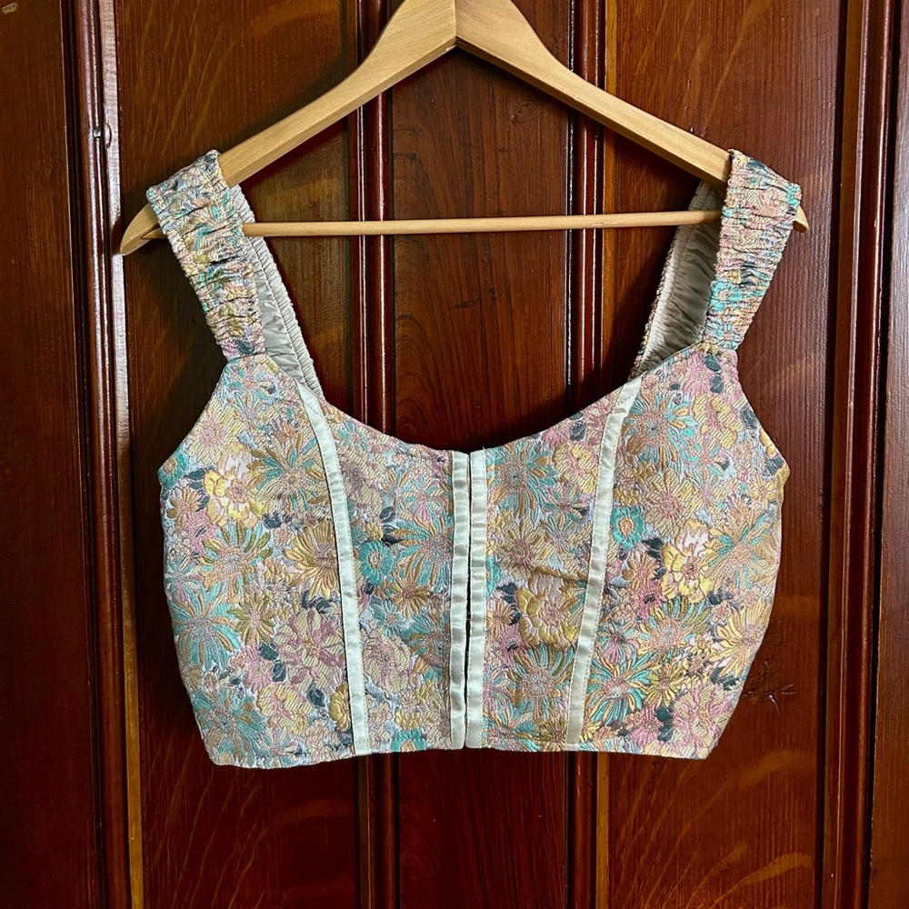 Floral Corset Top